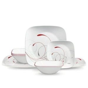 6 Piece Corelle Splendor, Dinnerware Set